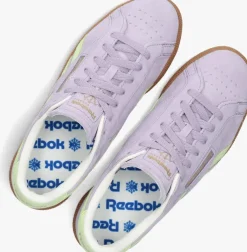 paarse reebok lage sneakers club c grounds
