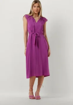 SUNCOO e midi jurk celest>DAMES Jurken