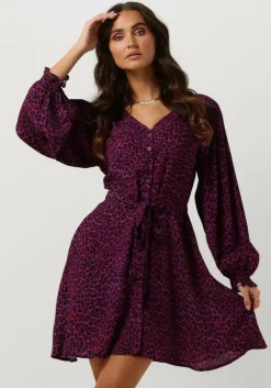 paarse ydence mini jurk dress bailey