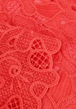 ANA ALCAZAR rode midi jurk dress sleeves 041092-3634><noscript><img width=