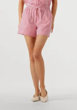 ANOTHER LABEL rode korte broek romana short>DAMES Shorts|Broeken