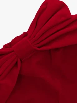 BECKSONDERGAARD rode clutch velvet bonita bag><noscript><img width=