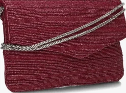 BECKSONDERGAARD rode schoudertas cassie paradi bag>DAMES Schoudertassen