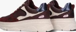 BLASZ rode lage sneakers jana-09><noscript><img width=