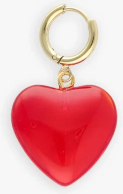 BONNIE STUDIOS rode bedels red heart pendant>DAMES Sieraden