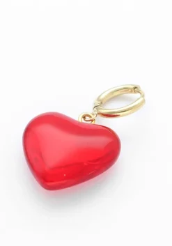 BONNIE STUDIOS rode bedels red heart pendant>DAMES Sieraden