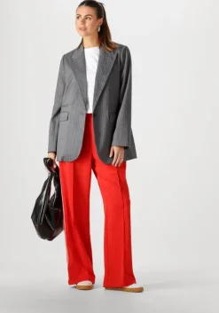 rode co'couture joggingbroek aminacc crease ll pant