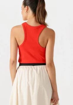 CO'COUTURE rode co'couture top saharacc embroidery tank top><noscript><img width=