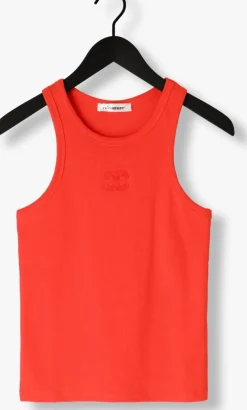 CO'COUTURE rode co'couture top saharacc embroidery tank top><noscript><img width=