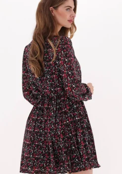 rode colourful rebel mini jurk olsa mini flower mini dress