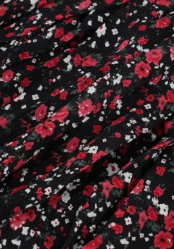 rode colourful rebel mini jurk olsa mini flower mini dress