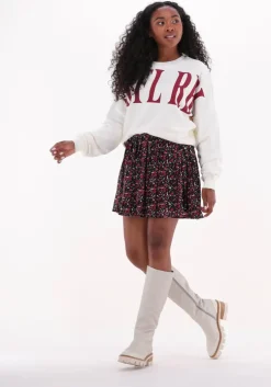 rode colourful rebel mini jurk olsa mini flower mini dress