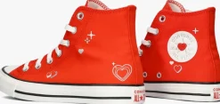 CONVERSE rode hoge sneakers chuck taylor all star hi><noscript><img width=