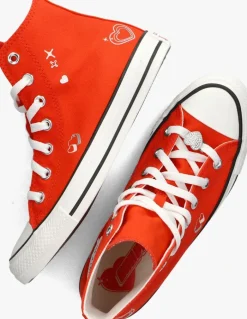 CONVERSE rode hoge sneakers chuck taylor all star hi><noscript><img width=