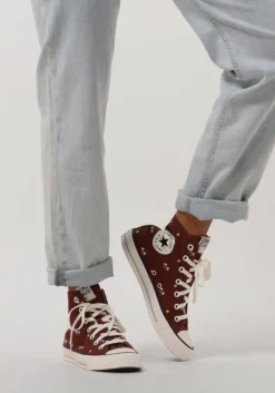 CONVERSE rode hoge sneakers chuck taylor all star hi><noscript><img width=