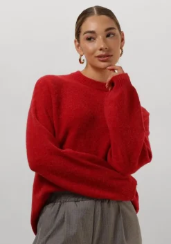 ENVII rode trui enada ls knit 7216>DAMES Truien & Vesten