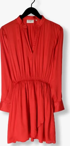 EST'SEVEN rode est'seven mini jurk est’journee dress bambu><noscript><img width=