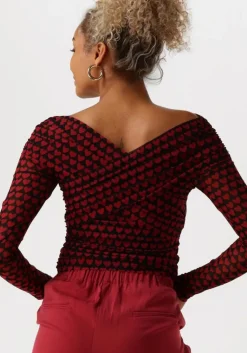 FABIENNE CHAPOT rode top duzzy top><noscript><img width=