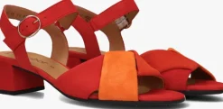 GABOR rode sandalen met hak 772.1>DAMES Sandalen