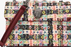 KURT GEIGER LONDON rode schoudertas medium kensington>DAMES Schoudertassen