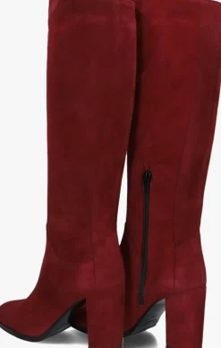 LINA LOCCHI rode hoge laarzen ar 140><noscript><img width=