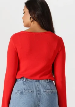 rode modström tops & t-shirts ivonnemd flared o-neck