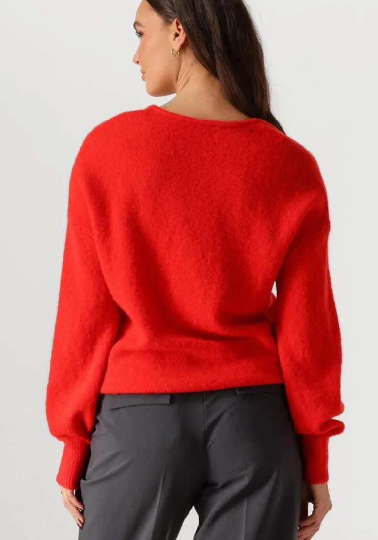 MSCH COPENHAGEN rode trui mschhila hope v pullover>DAMES Truien & Vesten