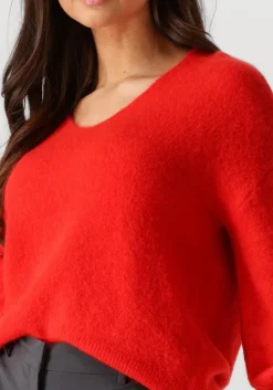 MSCH COPENHAGEN rode trui mschhila hope v pullover><noscript><img width=