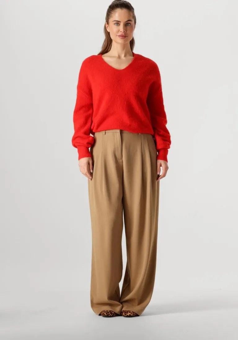 MSCH COPENHAGEN rode trui mschhila hope v pullover>DAMES Truien & Vesten