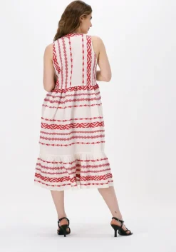 NEMA rode midi jurk gloria><noscript><img width=