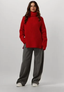 rode neo noir trui maggie knit blouse