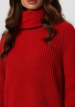 rode neo noir trui maggie knit blouse