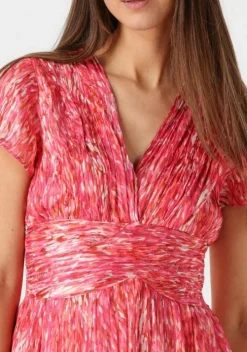 rode notre-v maxi jurk nv-fiorella