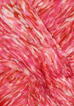 rode notre-v maxi jurk nv-fiorella