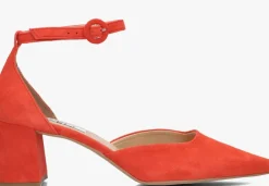 rode notre-v sandalen met hak 35518