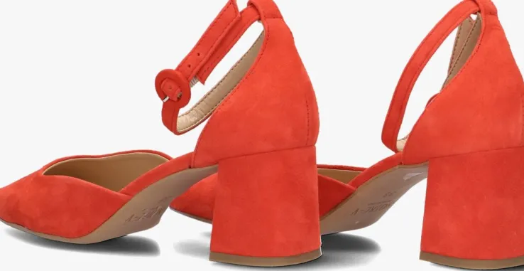 rode notre-v sandalen met hak 35518