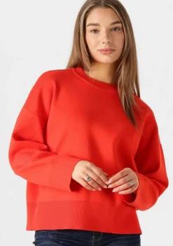 OBJECT rode trui objelly l/s oz o-neck knit div>DAMES Truien & Vesten