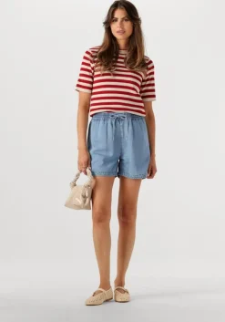 OBJECT rode trui objester s/s new knit pullover>DAMES Truien & Vesten