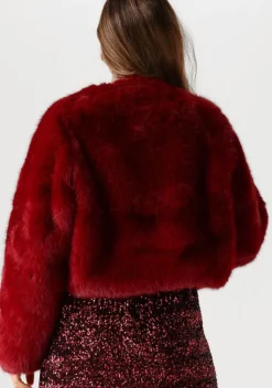 OMODA ATELIER rode faux fur jas x iris - imre><noscript><img width=