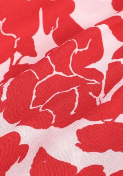 SUNCOO rode midi jurk cimba><noscript><img width=