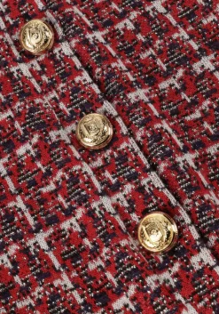 VANILIA rode tartan tweed longsleeve><noscript><img width=