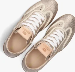 FRED DE LA BRETONIERE roségouden lage sneakers pearl raffi><noscript><img width=