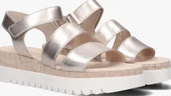 GABOR roségouden sandalen 660 1>DAMES Sandalen