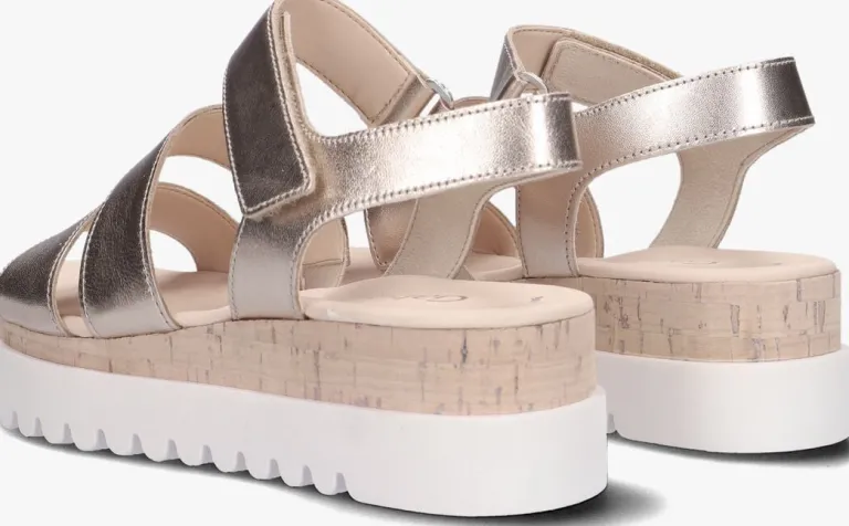 GABOR roségouden sandalen 660 1>DAMES Sandalen