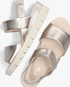 GABOR roségouden sandalen 771.3><noscript><img width=