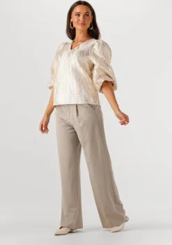 roségouden nukus top mirthe top shiny