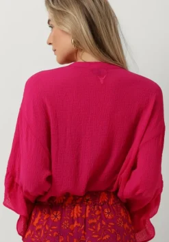 ALIX THE LABEL blouses ladies woven structured chiffon ruffle blouse><noscript><img width=