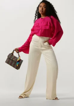 ALIX THE LABEL blouses ladies woven structured chiffon ruffle blouse><noscript><img width=