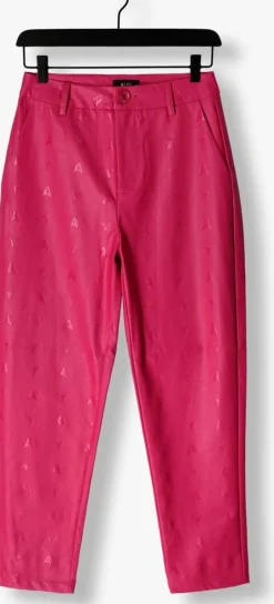 ALIX THE LABEL pantalon logo fo leather pants><noscript><img width=