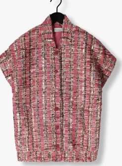 roze amaya amsterdam gilet bowie gilet